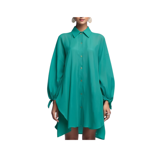 Cotton: ChicOffice Smart Dress (Green)