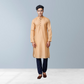 Cotton men's Kurta  (Deep Peach)