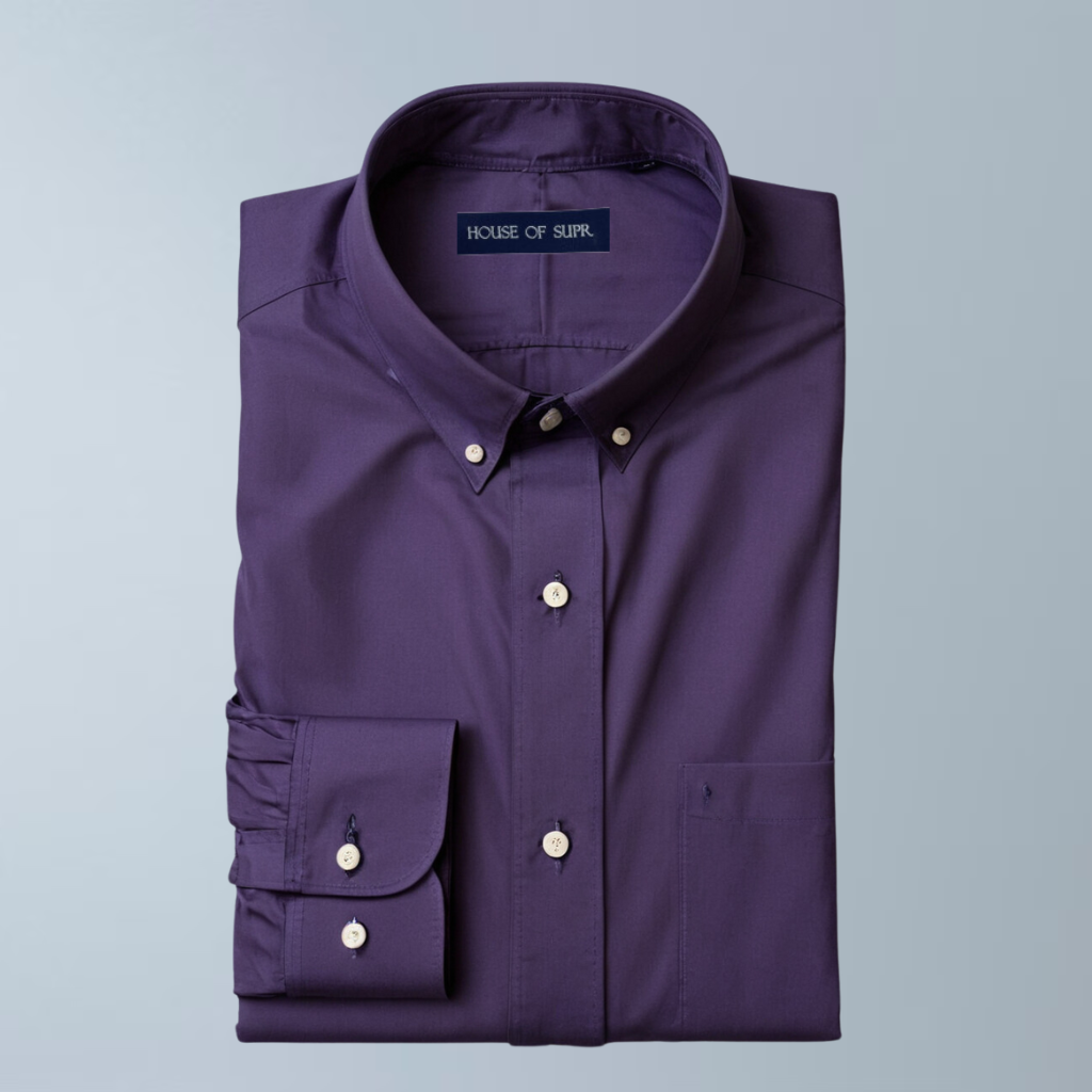 Luxurious linen Shirt (Purple)