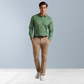 Breathable Linen Shirt (Light green)