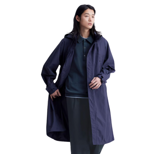 Light Weight Coat -Unisex Blue