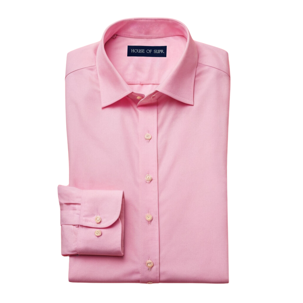 Eco-Friendly Linen Shirt (Pink)